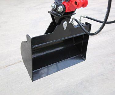 Tilting bucket