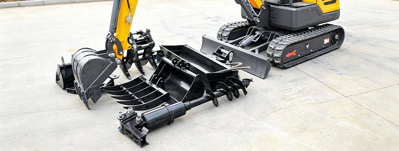 mini excavator attachments